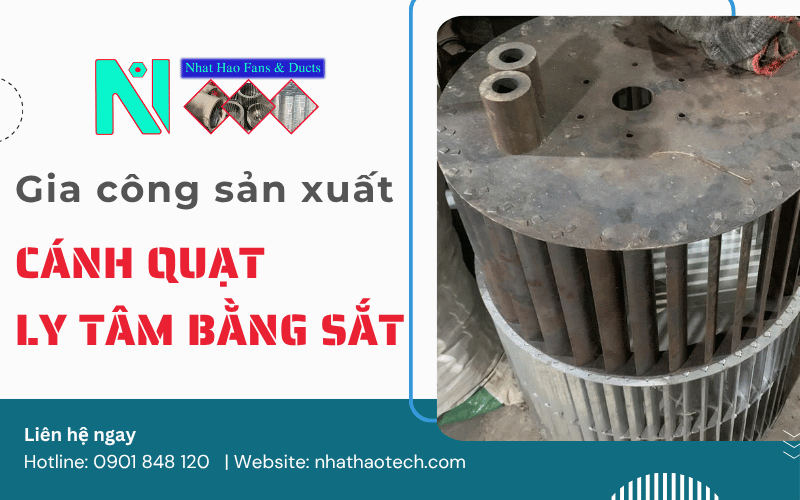 cánh quạt ly tâm sắt