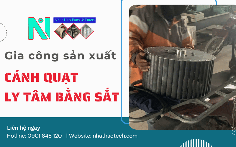 cánh quạt ly tâm sắtcánh quạt ly tâm sắt