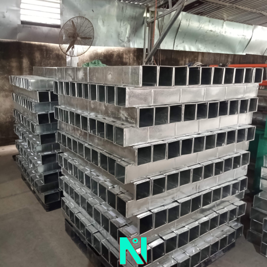 Ốn gió chữ nhật nẹp C