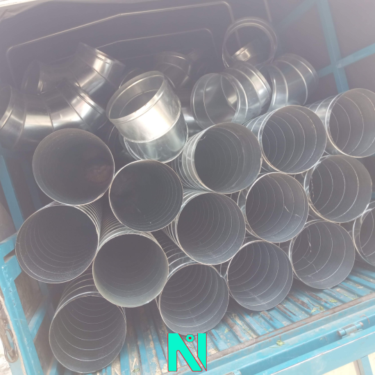 Ống gió tròn xoắn D400 D500 D600