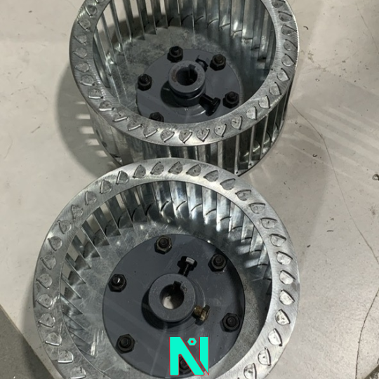 Cánh quạt ly tâm D180 cao H90 Cốt 19
