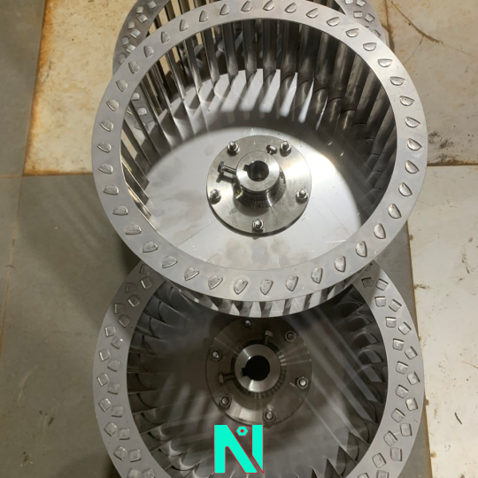 Cánh Inox 304 chuyên điều hòa FCU cốt D25