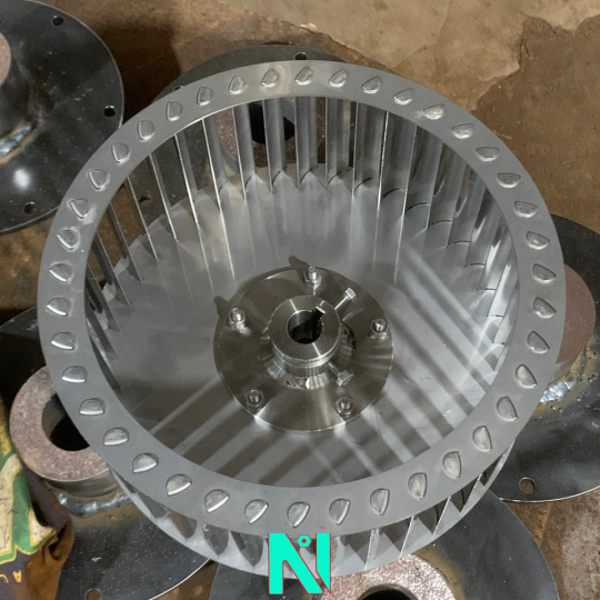 Cánh Inox 304 chuyên điều hòa FCU cốt D25