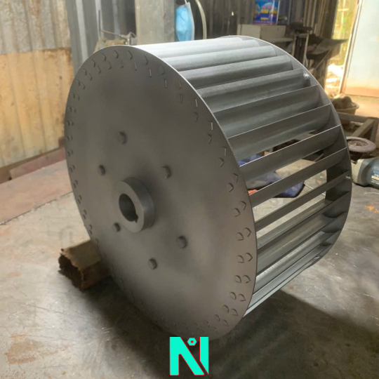 Cánh quạt D400-H200 Cốt Trục D38